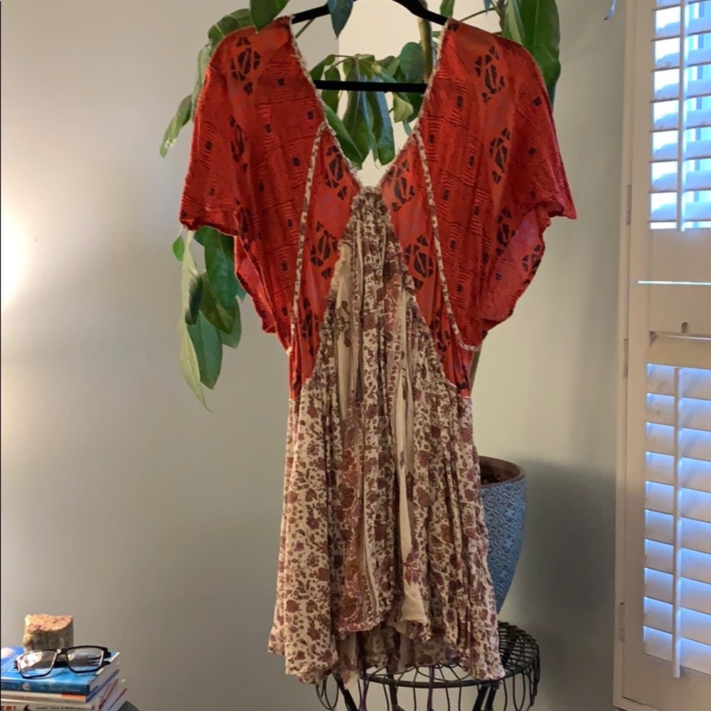 Boho adorable babydoll dress
